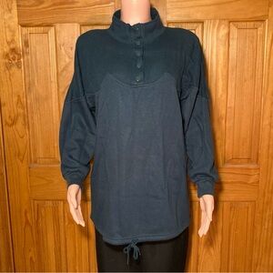 NWOT Vintage Sporting Club 1/4 Zip Top Size M